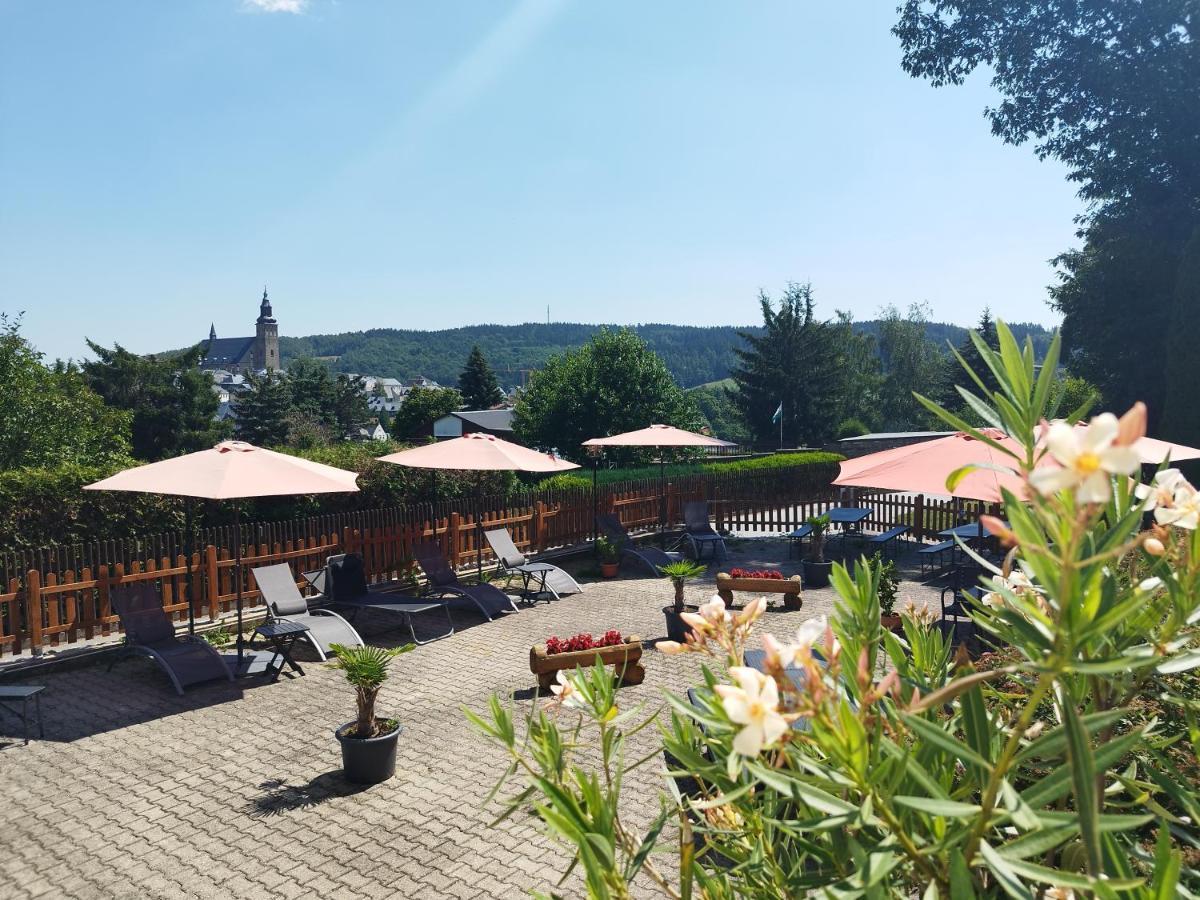Berghotel Steiger - Erzgebirge 施内贝格 外观 照片